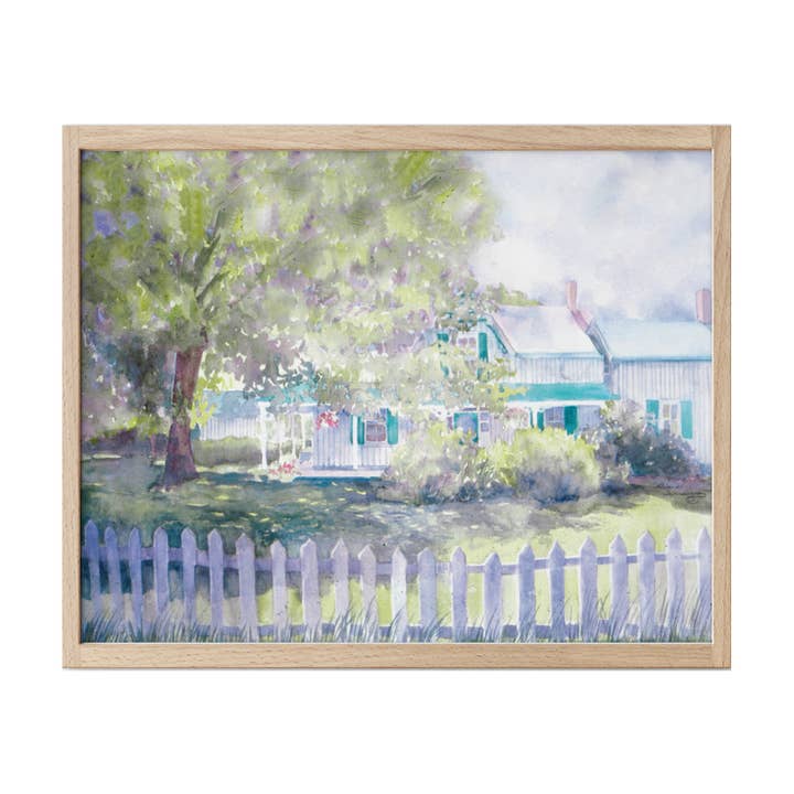 "Green Gables" By Diane Henderson on Watercolor Paper for wholesale by Shop At Sullivan