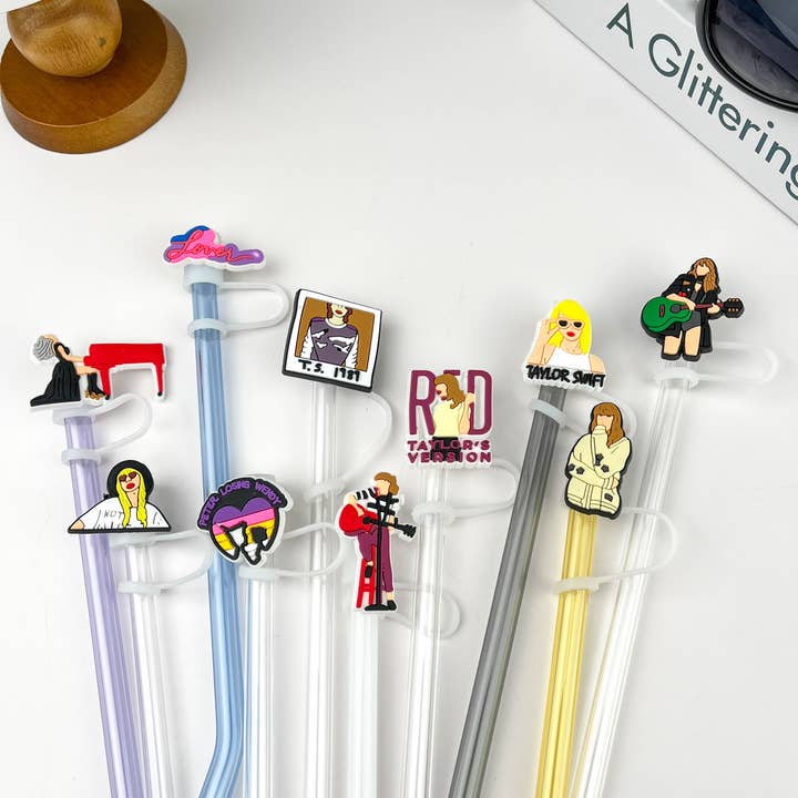 SoapElenGlen - Wholesale Drinking Straw - Cute Taylor Straw Topper