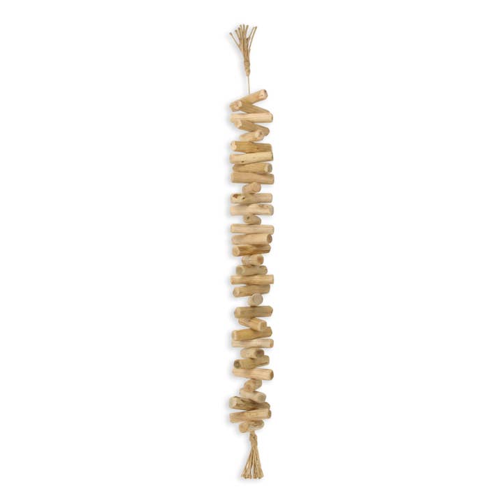Wistan Hanging Wood Bar Tassel Décor for wholesale by Cheungs Home Decor