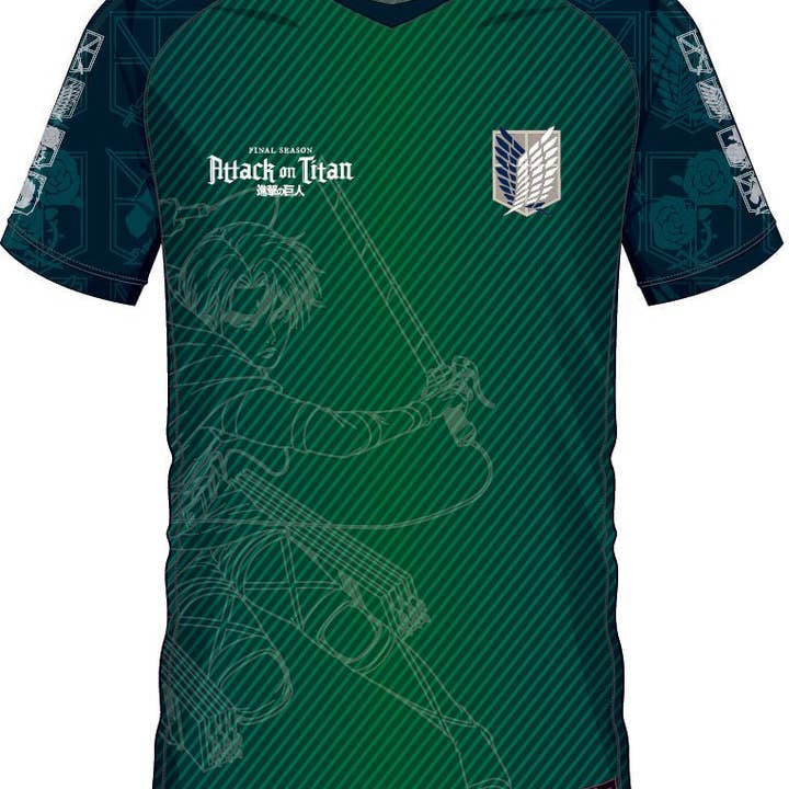 COTTON DIVISION - Wholesale Jersey - Men's - Scout Regiment Pop Culture Football Jersey3