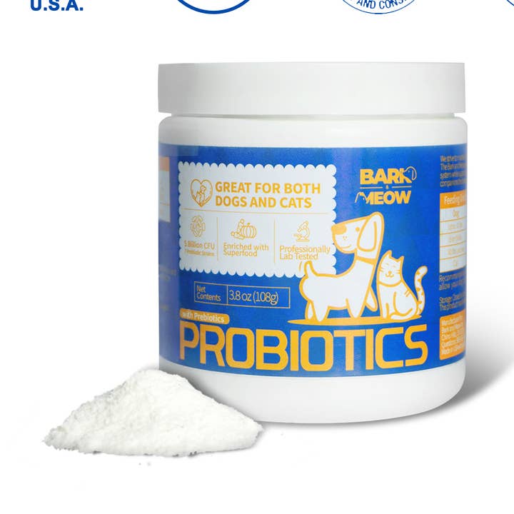 Bark and Meow Probiotics for Dogs & Cats-400pcs-Made in USA for wholesale by Bark & Meow