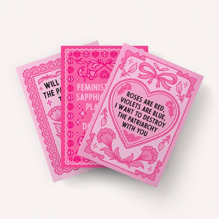 Limited Edition! Galentine's Notebooks (3 Pack) for wholesale by The Spark Company