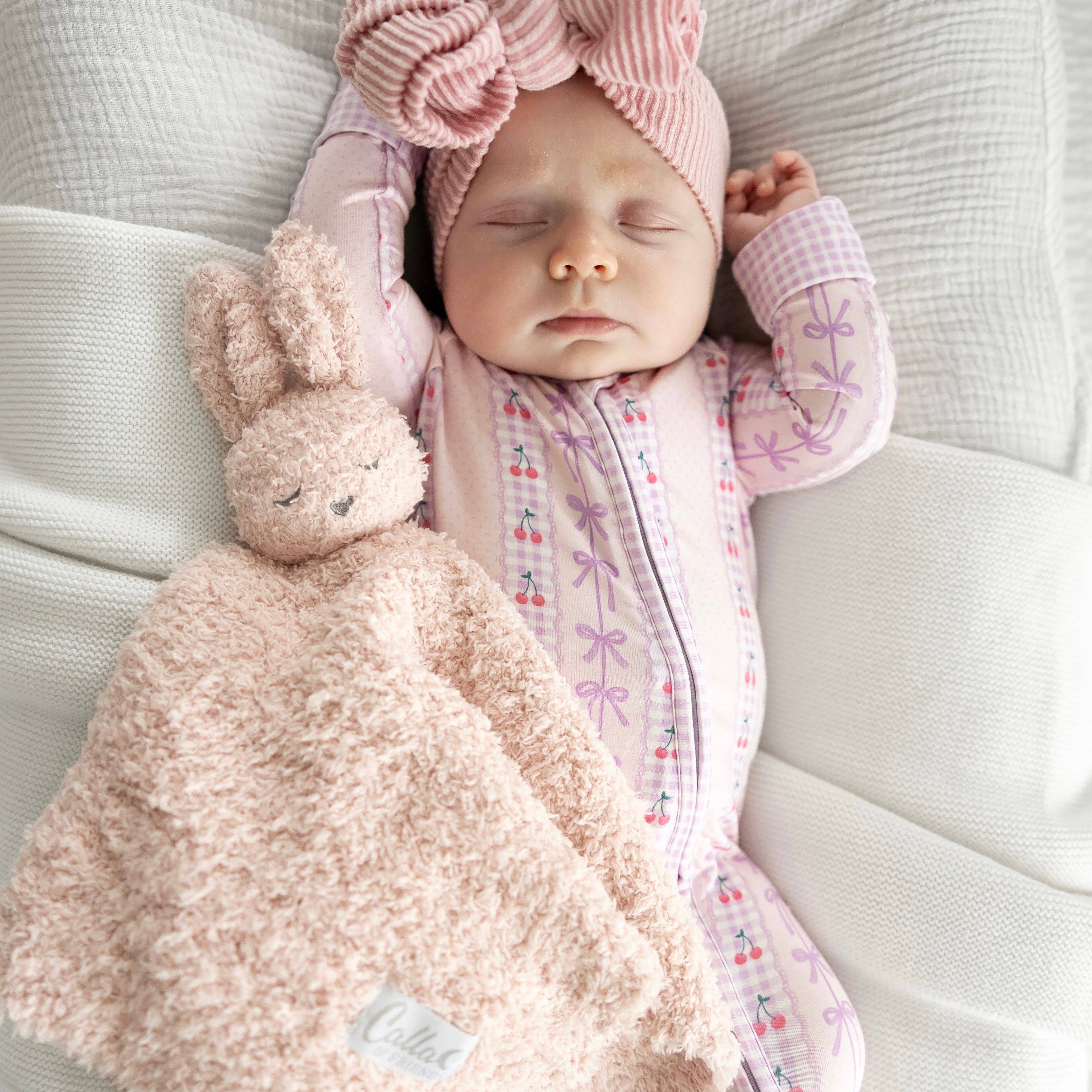 Calla & Friends - Wholesale Security/Cuddle Blanket - Baby - Little Snuggles Lovey - Bunny16