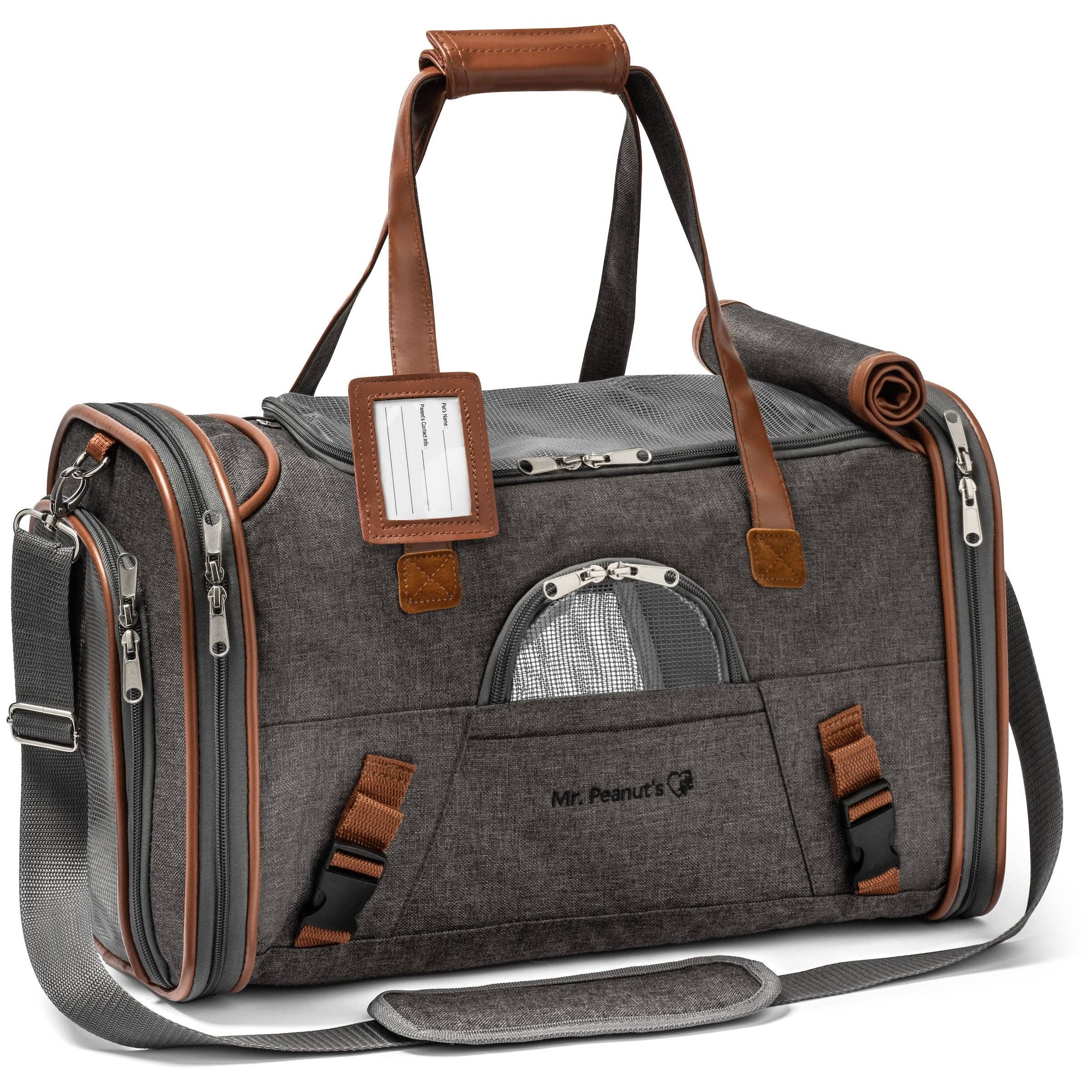 Mr. Peanut's - Wholesale Pet Carrier - Cat/Dog - Mr. Peanut's Gold Series Standard Size Airline Compliant Pet Carrier0