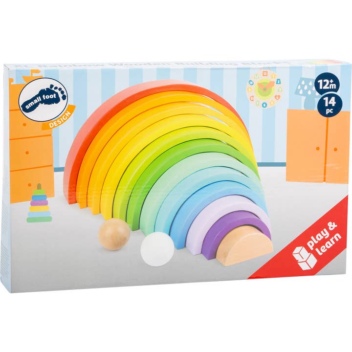 Hauck Toys - Wholesale Wood Toy - Kids - Small Foot Wooden Toys XL Wooden Rainbow Playset