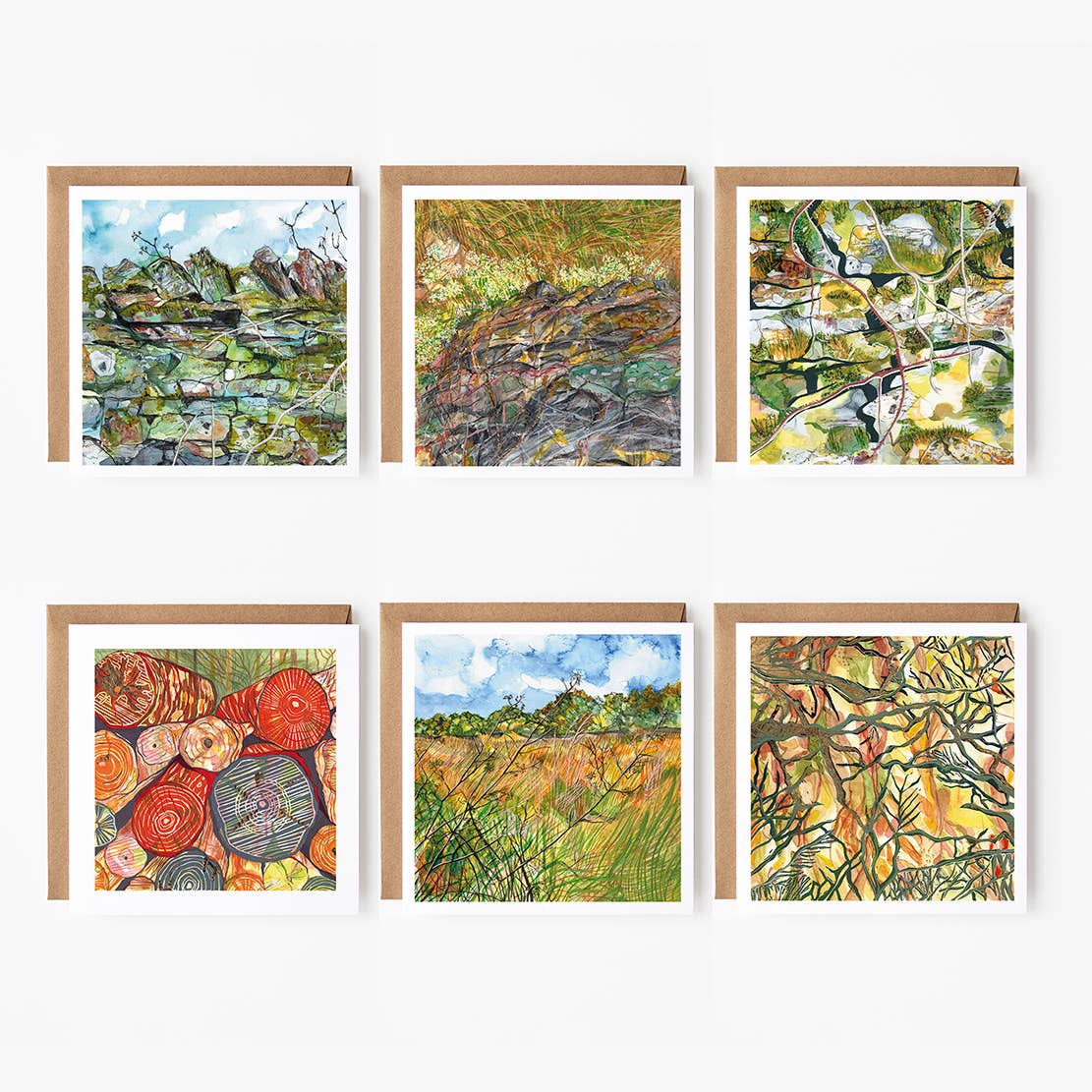 Rachel Reynolds - Vente Carte de vœux classique - Carte de vœux en ardoise Lepe2