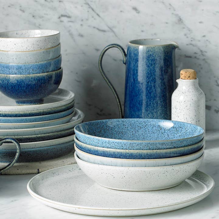 Denby - Wholesale Bowl - Studio Blue Set of 4 Pasta Bowls