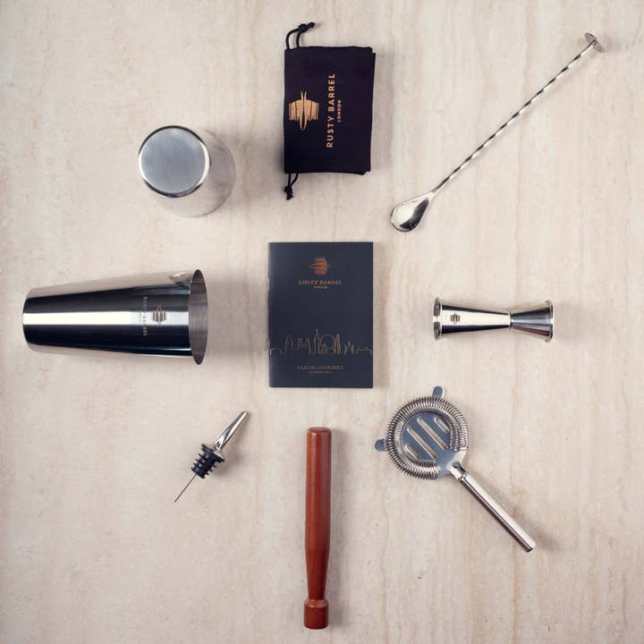 Rusty Barrel - Wholesale Bar Tool - Rusty Barrel Bloomsbury Cocktail Making Set3