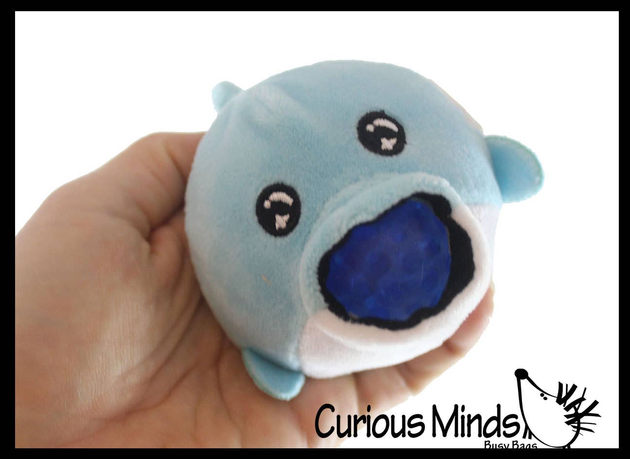 Curious Minds Toys - Wholesale Squishy Toy - Kids & Baby - 1 Plush Ocean Sea Animal Water Bead Filled Squeeze Stress Ba5
