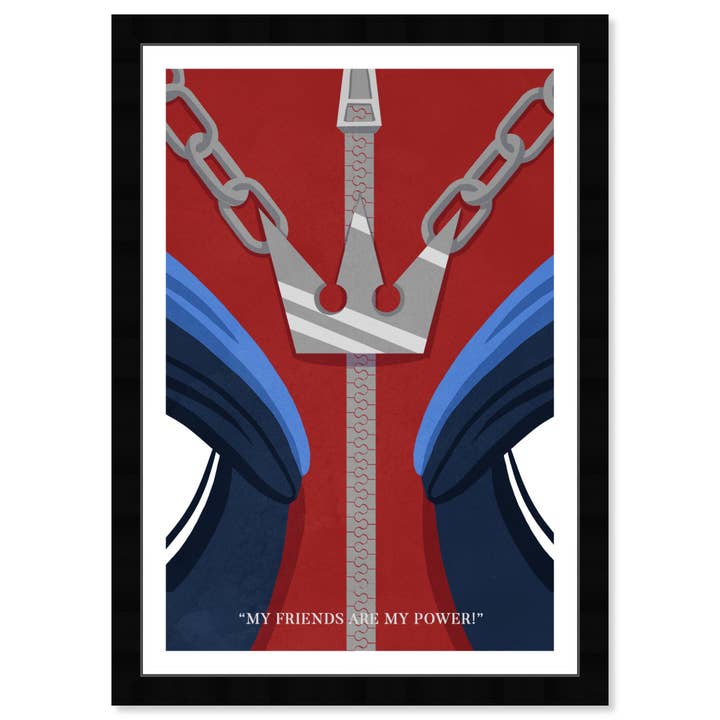 13" x 19" Friends Are My Power Print Framed Art for wholesale by The Oliver Gal Artist