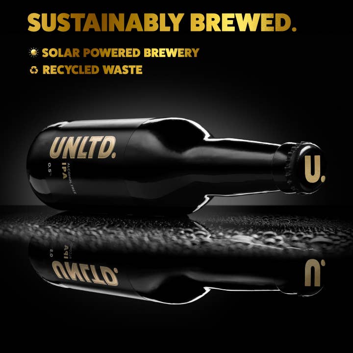 UNLTD. - Wholesale Non-Alcoholic Beer - UNLTD. IPA - Bottles