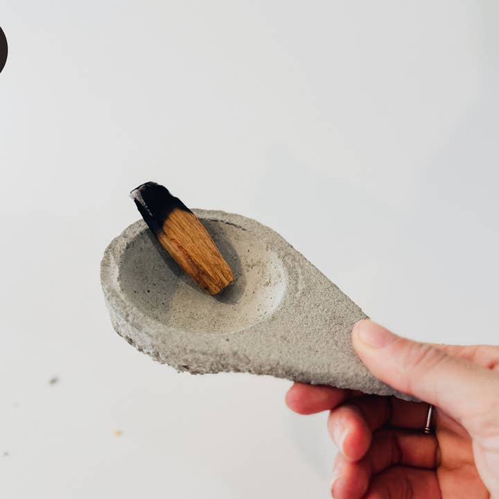 Giuseppina Shop - Vendita all'ingrosso Portaincensi - Portaincenso in cemento - Bruciatore di incenso + PALO SANTO GRATIS!