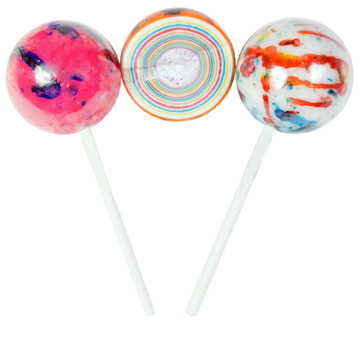 I Got Your Candy - Wholesale Lollipop - Espeez Mega Paintball Pops Bulk  4.8oz - 72ct0
