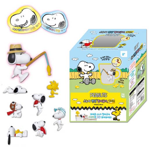 K-Wonderland – Copo/caneca por atacado – Conjunto 24 Figuras Decorativas Peanuts Snoopy para Copos Sortidas6