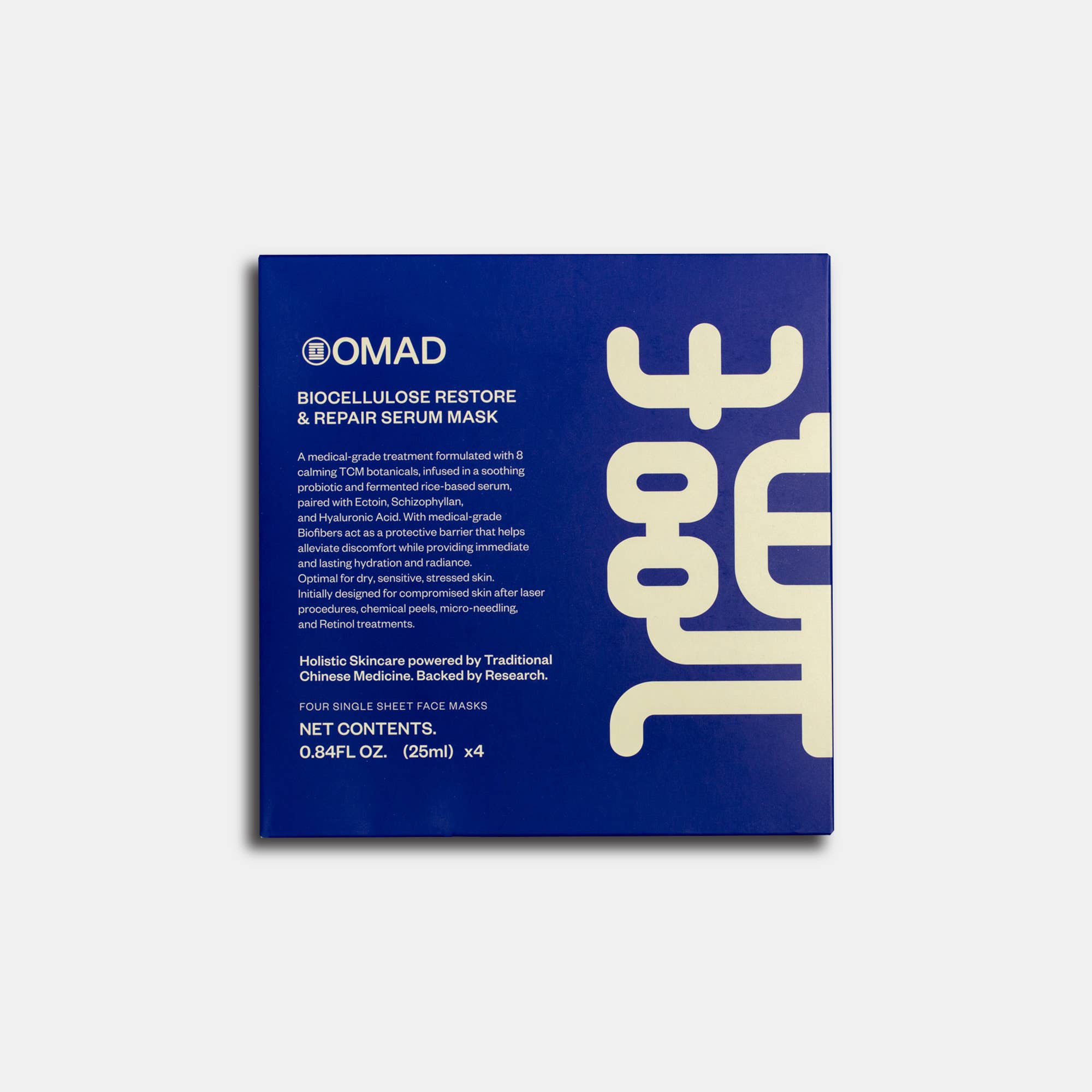OMAD - Wholesale Skincare Face Mask - OMAD Bio Cellulose Restore & Repair Serum Mask