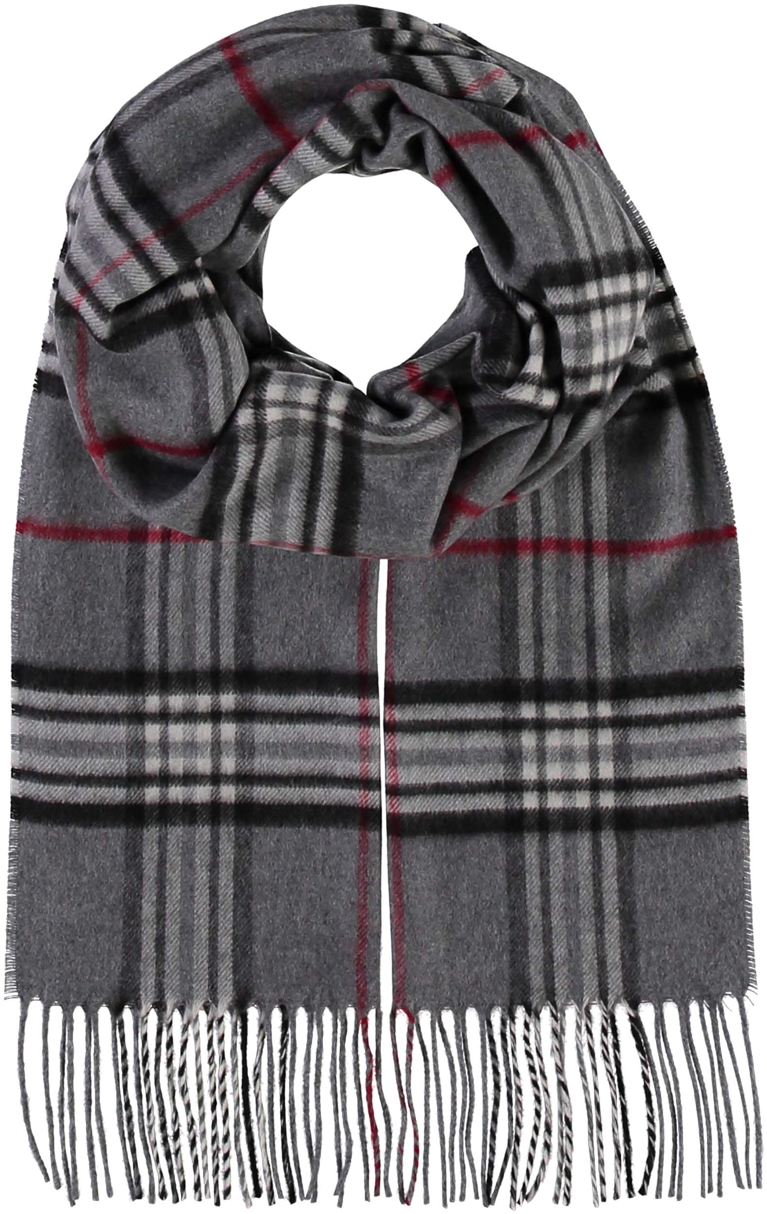 FRAAS - The Scarf Company - Wholesale Scarf - Women's - FRAAS Plaid Cashmink® Scarf - Carbon-Neutral Production12
