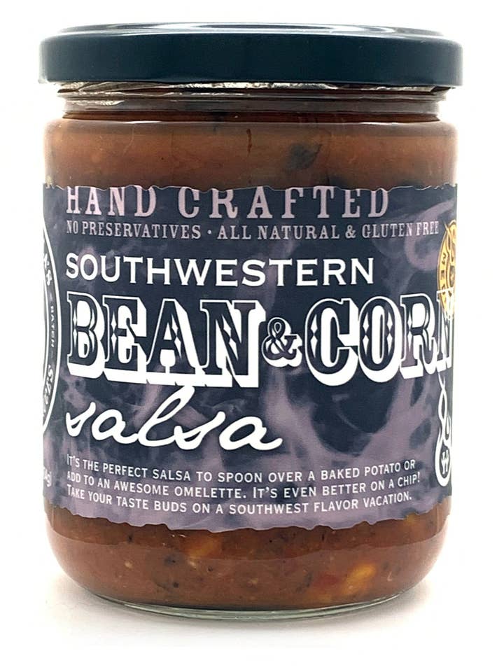 Southwest Black Bean & Corn Salsa - Medium for wholesale by Hot Wachula's