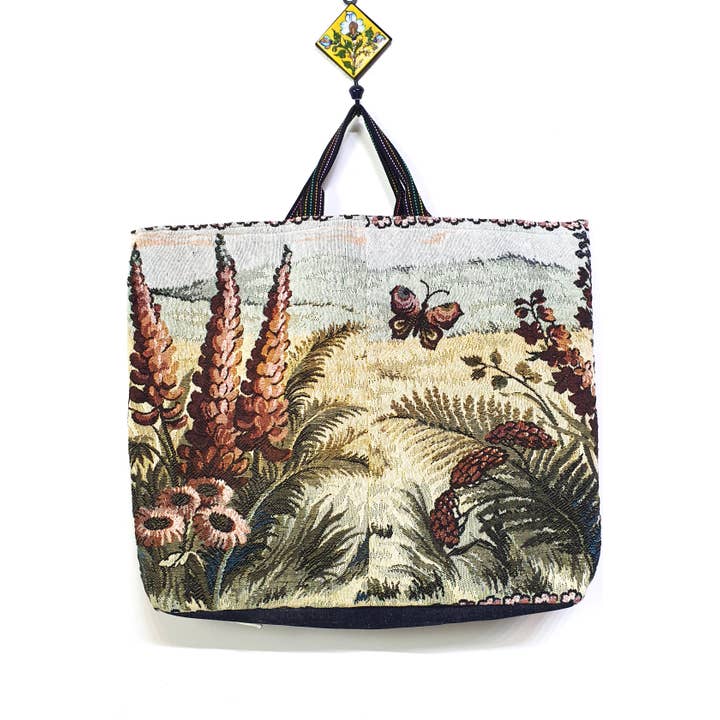 Beige & Co Thai Crafts - Wholesale Tote Bag - Women's - Landscape-9 Tapestry Tote Bag - OOAK2