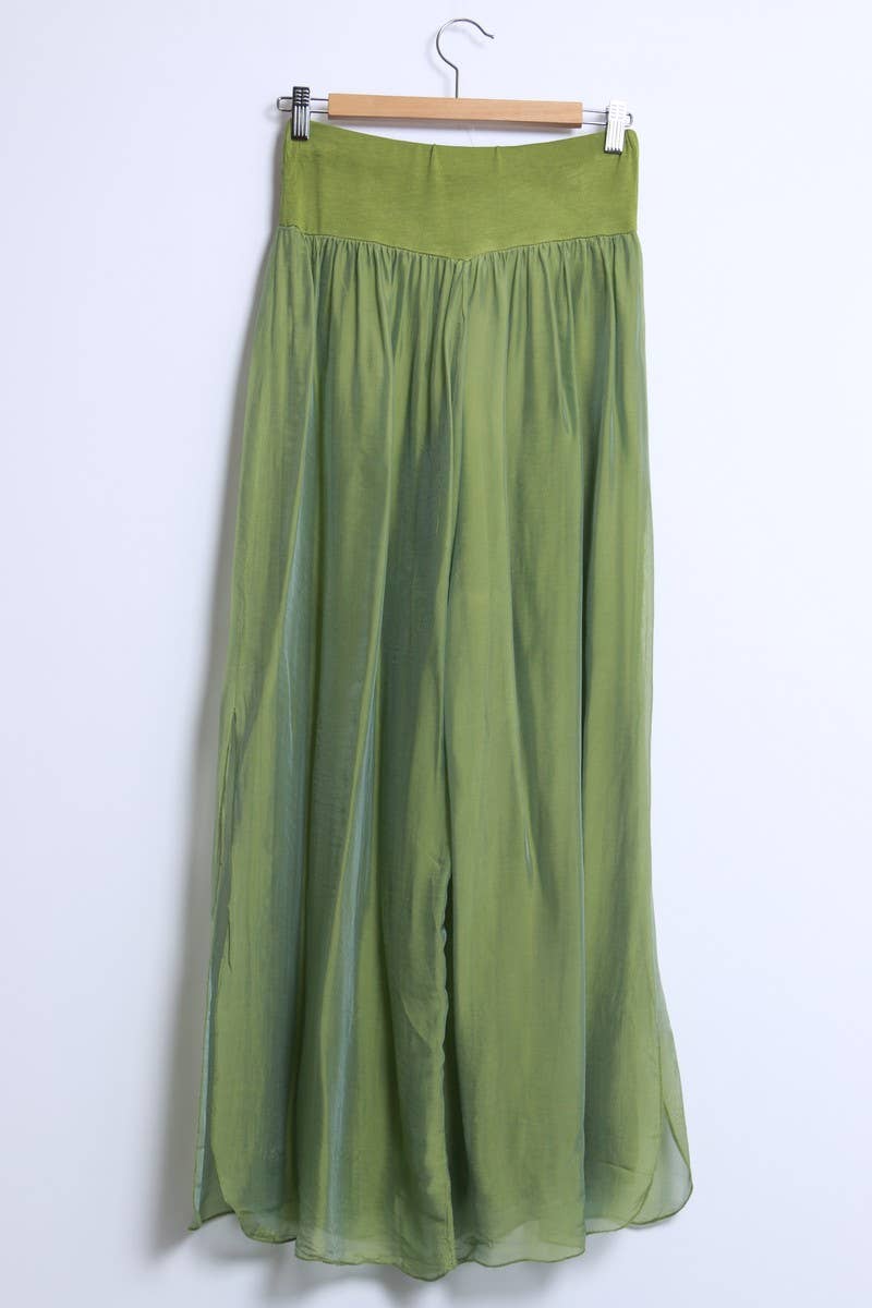 Shyloh - Vente Pantalon – femme - Pantalon soie ouvert sur les côtés du bas 2046427