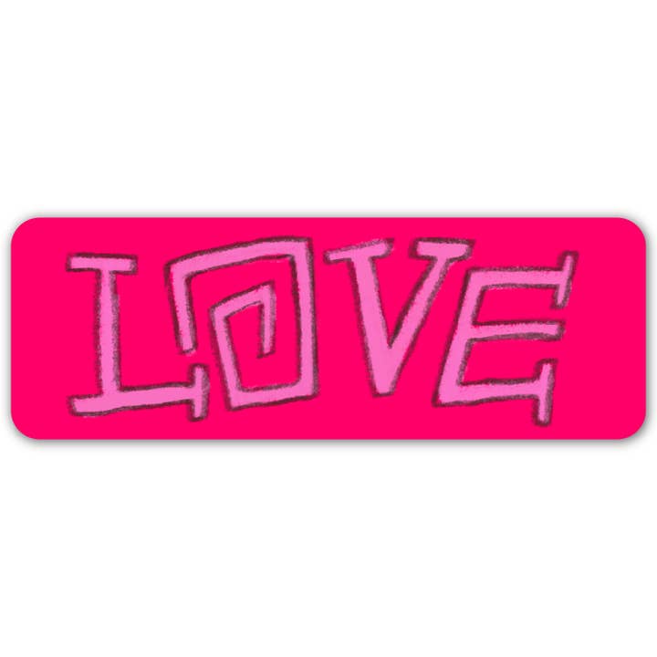 AMORE! Adesivo per la vendita all'ingrosso da parte di RAGS AF
