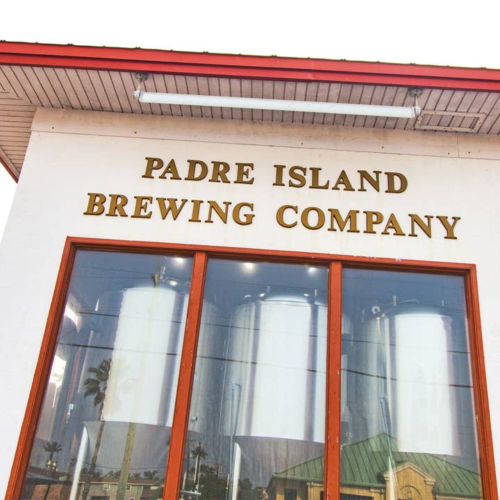 The Padre Island Brewing Coaster for wholesale by South Austin Gallery