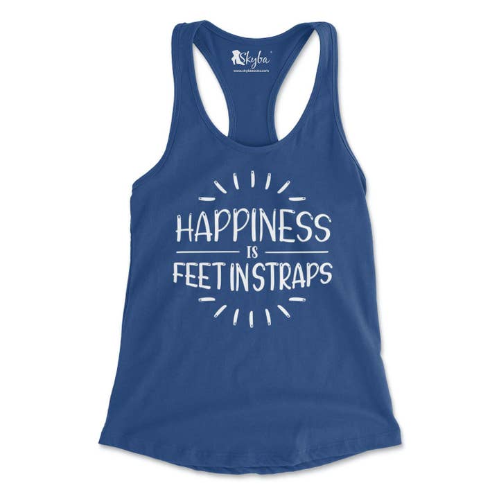Skyba - Wholesale - Happiness is Feet in Straps - Women's Slim Fit Tank