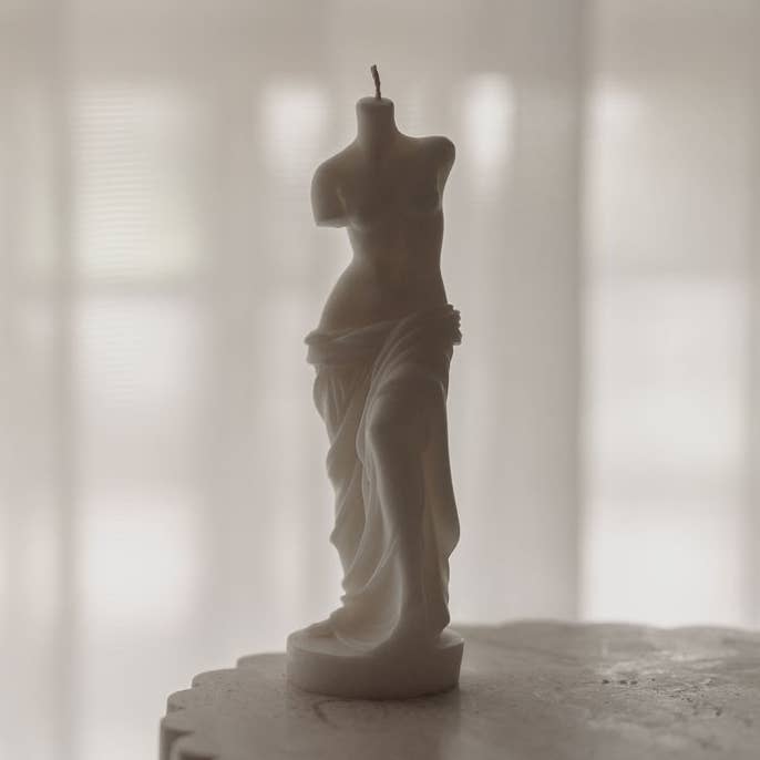 Goddess Candle for wholesale by La Mèche