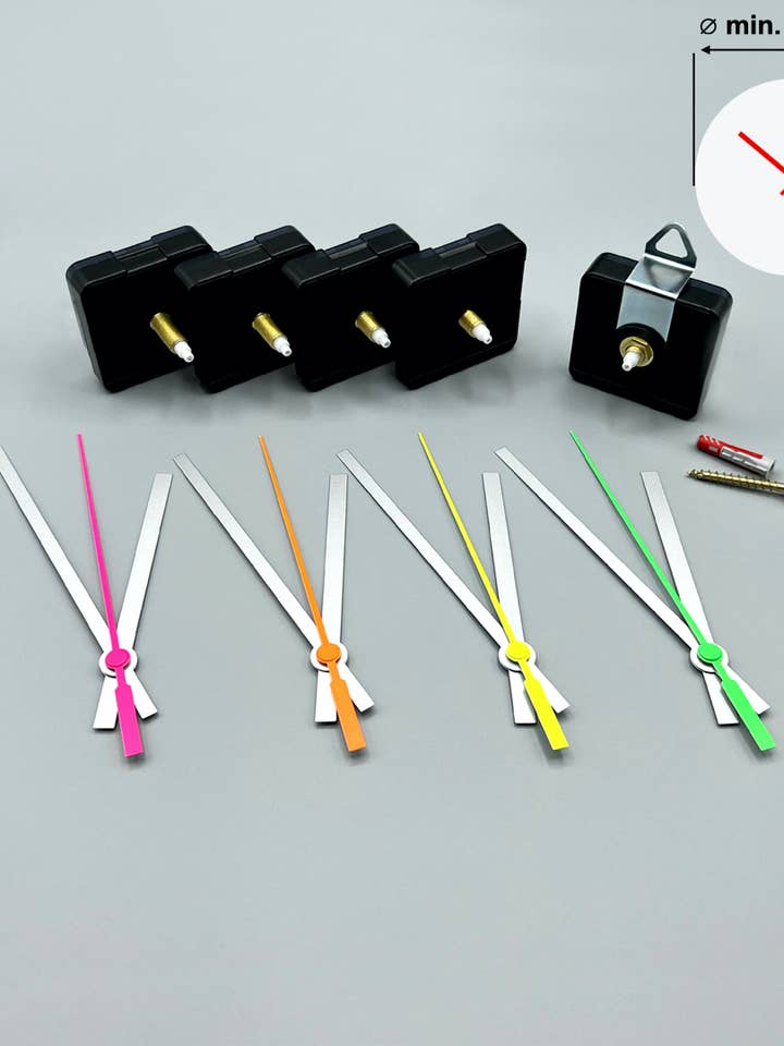 Urviser #1 sølv inkl. kvartsurværk for engroshandel hos Klokkz