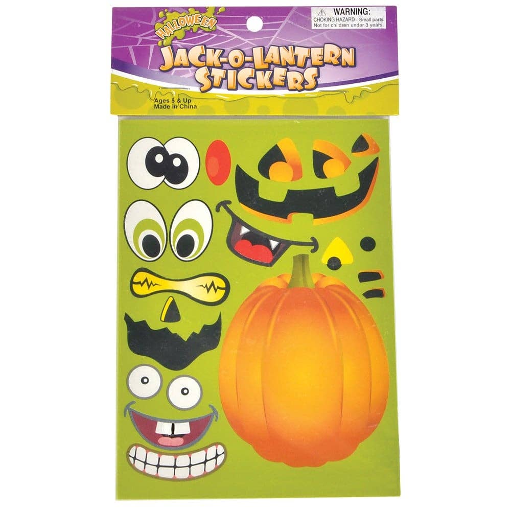 La Luna Bella - Toys – wholesale Klistermärke - Barn och baby – JACK-O-LANTERN KLISTERMÄRKESET LLB-klistermärke2