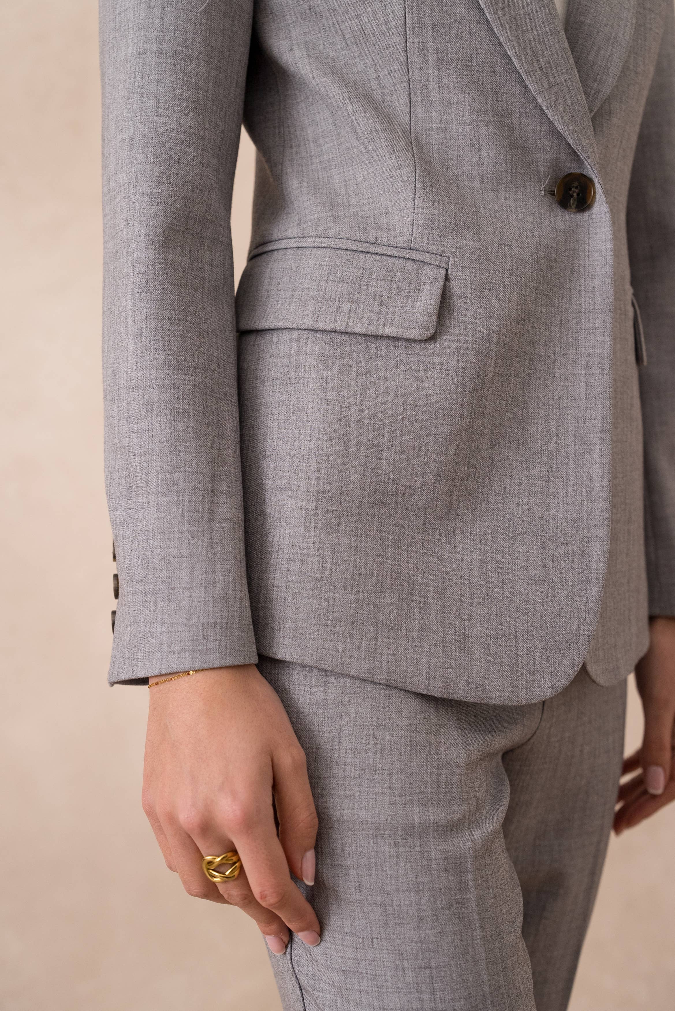 Attentif Paris – wholesale Kostymjacka – Dam – Heather figursydd kavaj för dam27