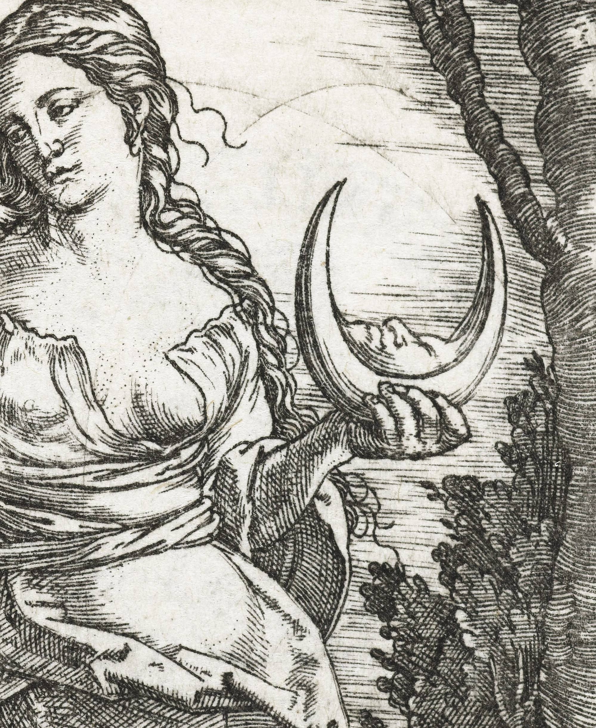 Capricorn Press - Wholesale Art Print - Luna Moon Goddess (Diana, Artemis) Print1