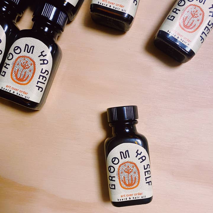 Art Over Order - Wholesale Hair Oil - Groom Ya Self! Hair and Beard Oil