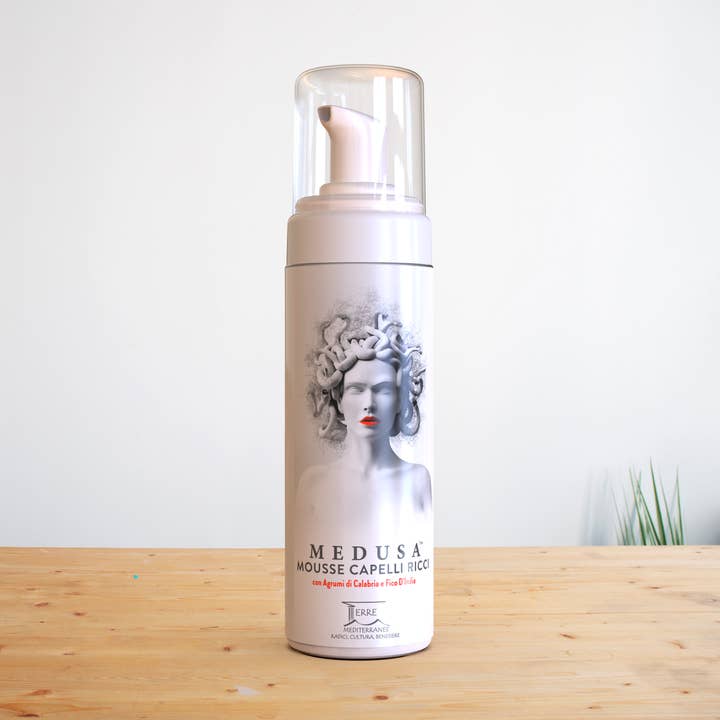 MEDUSA - MOUSSE DE CABELOS ONDULADOS E ENCARACOLADOS - por atacado de Terre Mediterranee