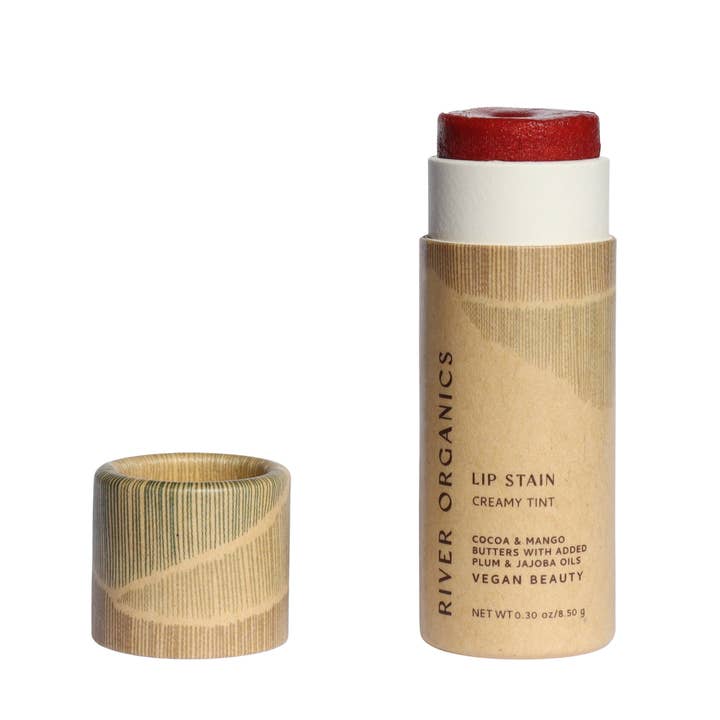 River Organics - Venta al por mayor Pintalabios - Tinte labial vegano con forma de granada