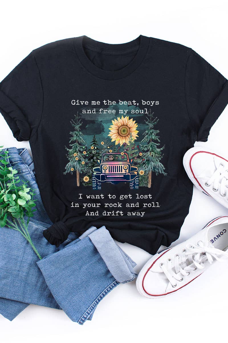 COLORBEAR - Vente T-shirt à imprimés – unisexe - DONNEZ-MOI LE RYTHME T-SHIRT UNISEXE À MANCHES COURTES21