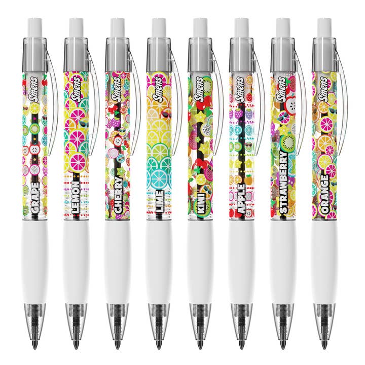 Scentco, Inc - Vente Stylos - Lot de 8 stylos à poignée parfumée Fruit Punch Gel pour hommes1