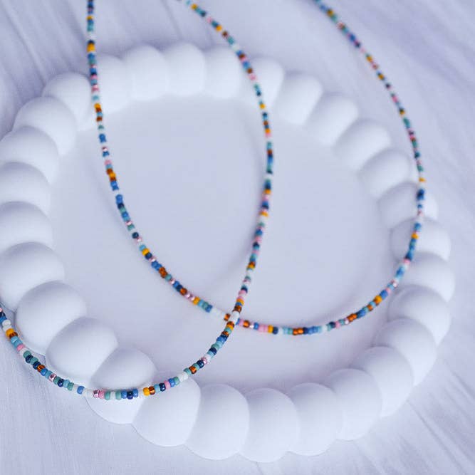 Linati Studio - Wholesale Beaded/Pearl Necklace - Necklace Summer Love2