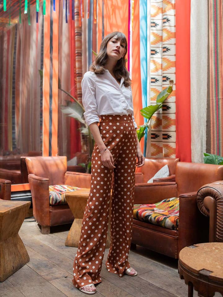 Rita bukser for engroshandel hos REZINE PARIS