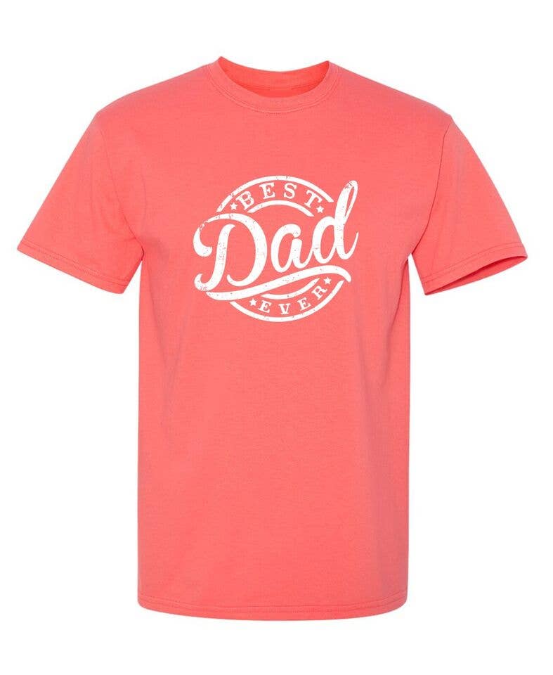 Feelin Good Tees - Wholesale Screen Printed T-Shirt - Men's - Best Dad Ever..18