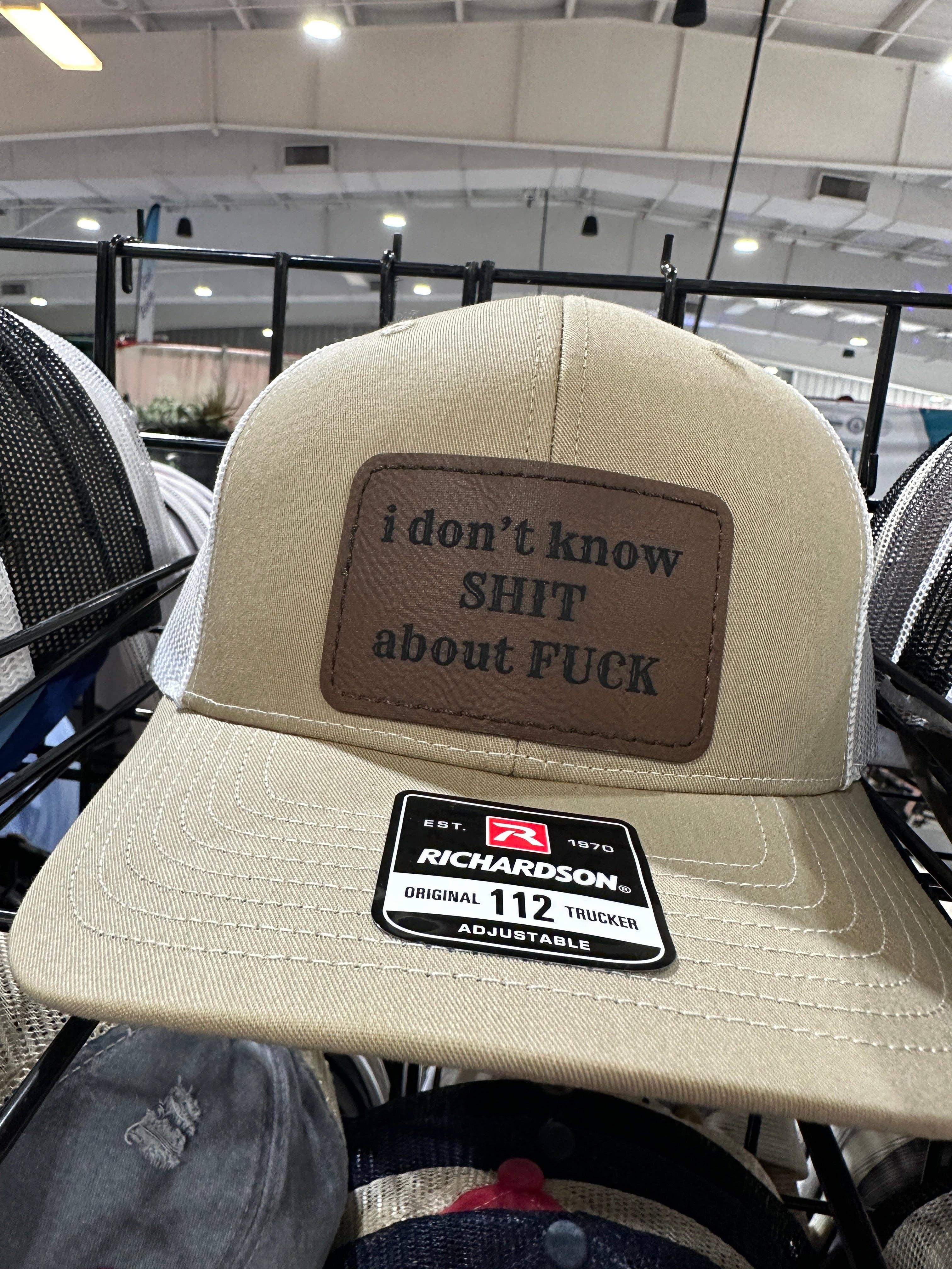 Designed To Flaunt - Wholesale Trucker Hat - Men's - I Don't Know "S" About "F" Men's Richardson 112 Trucker Hat7