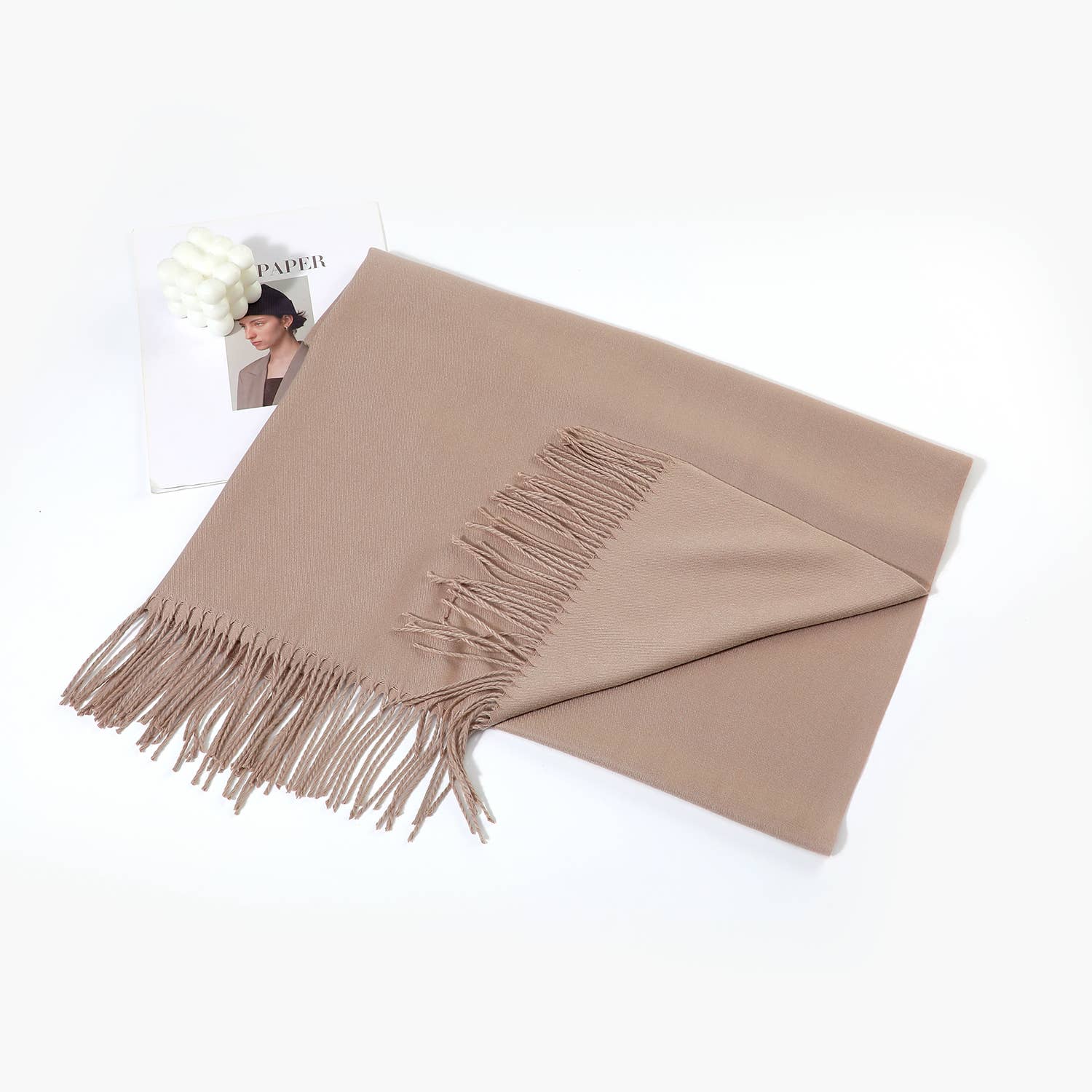 PEACH ACCESSORIES – wholesale Scarf – Women's – Plain Pashmina Scarf A00118