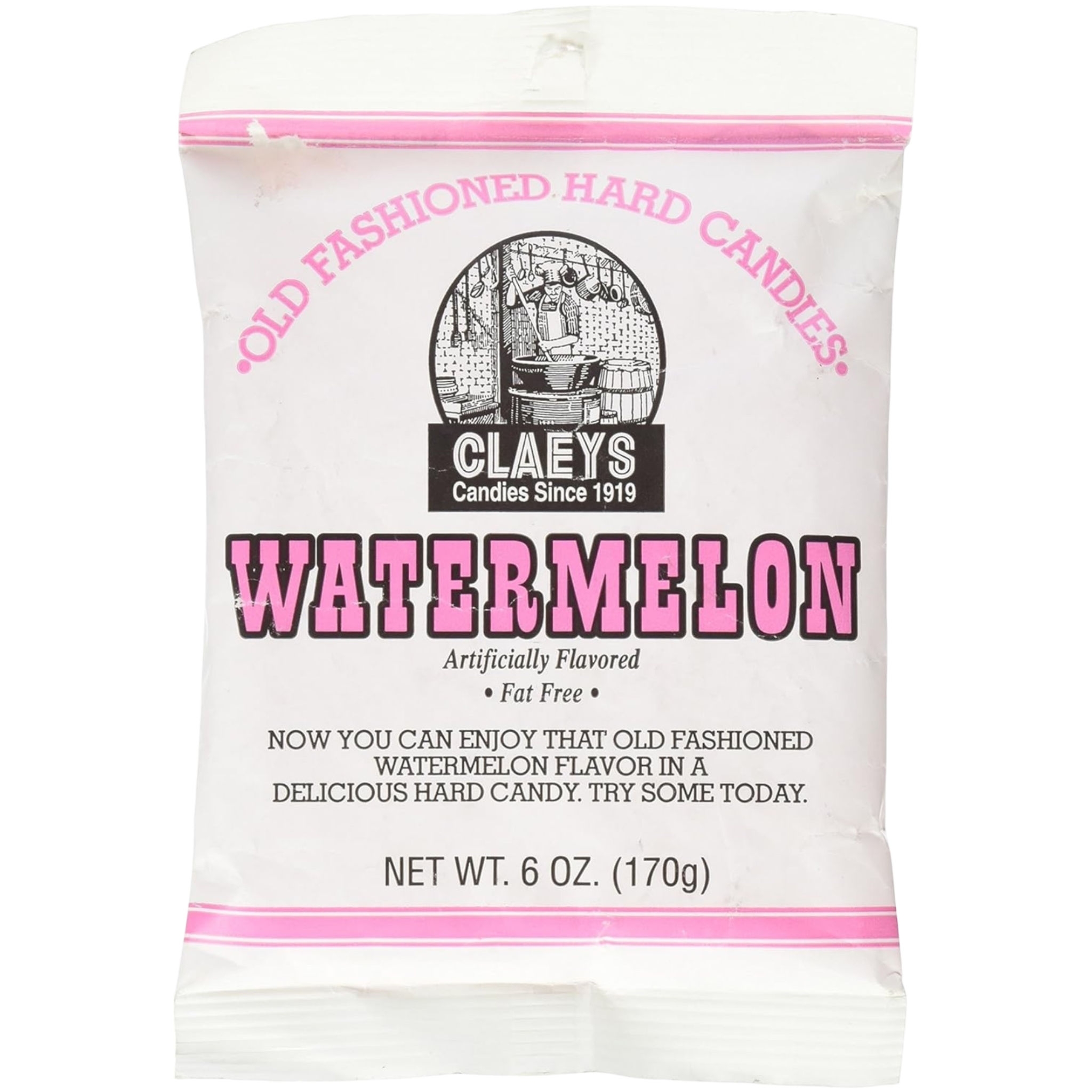 Cow Crack Wholesale - Wholesale Hard Candy - Claeys Old Fashioned Hard Candies Watermelon 0