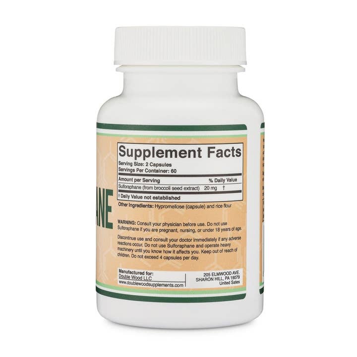 Double Wood Supplements - Wholesale Oral Supplement/Vitamin - Sulforaphane