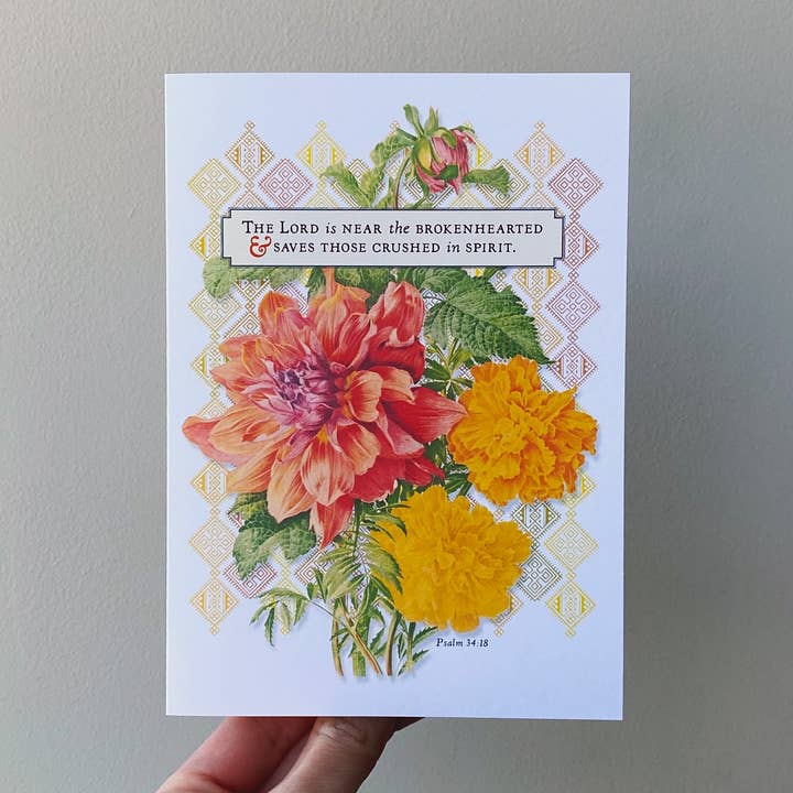 Lord is Near Scripture Card for wholesale by The Happy Envelope