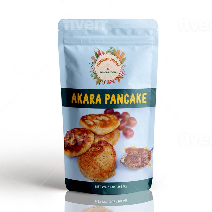 Blomstra Akara pannkaka (Tillverkad av bönmjöl) för wholesale av Flourish Spices