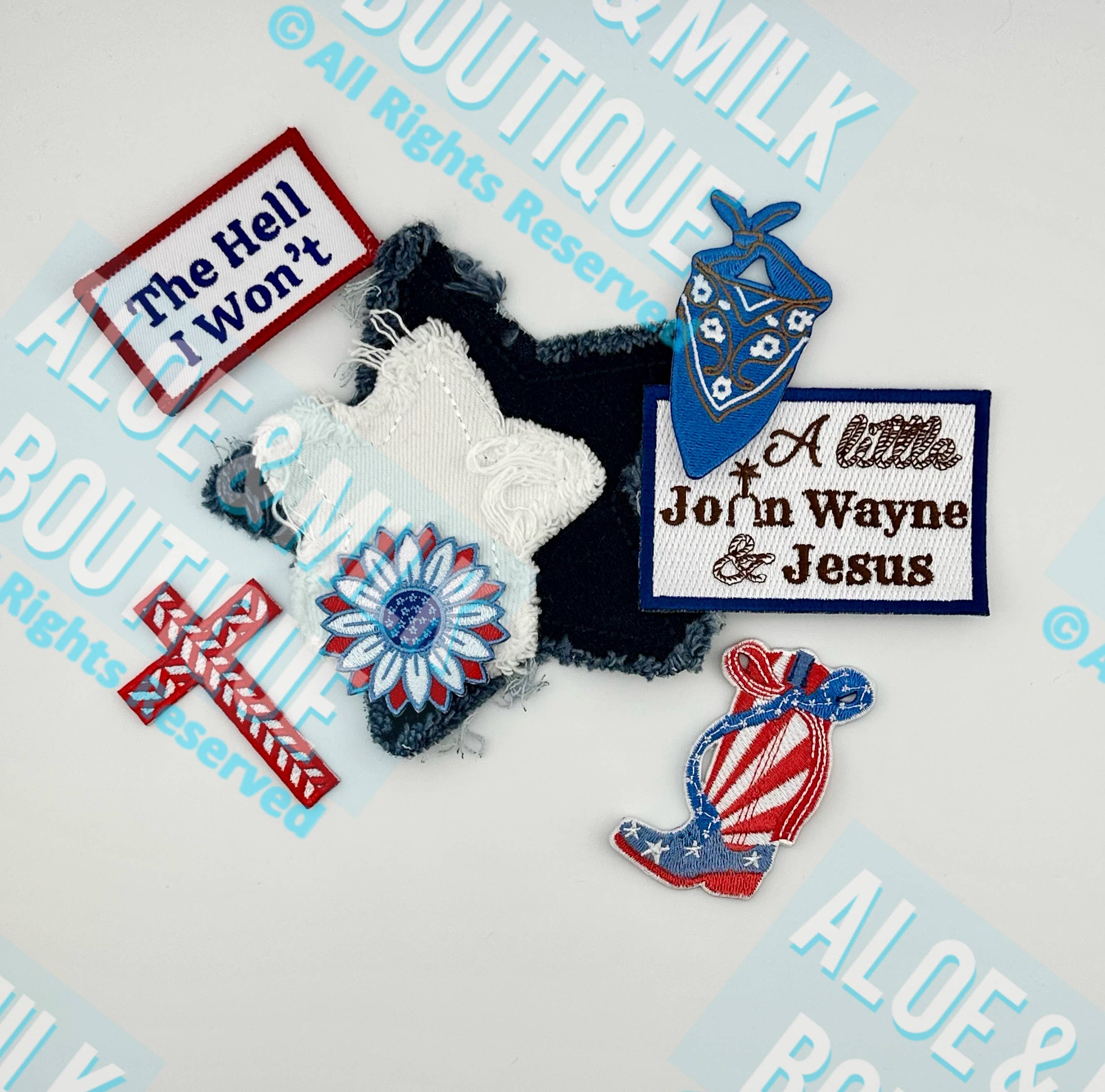 Aloe and Milk Boutique – Großhandel Aufnäher – Denim-Stern-Aufnäher, Stern-Aufnäher, Spieltag-Aufnäher8