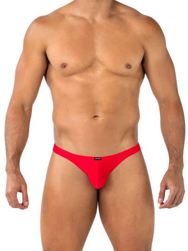 SP4NDEX GLOW par C4M - Slip Scarlet Capri pour la vente par CUT4MEN