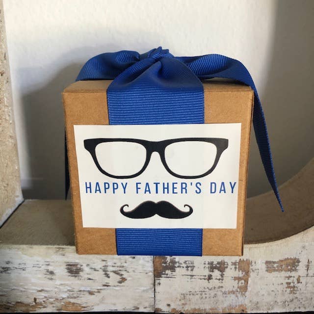 B. Toffee & Treats - Wholesale Toffee - Father's Day Custom 4oz Toffee Boxes6