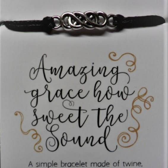 Faithstrings - Wholesale Charm/dangle bracelet - Christian Gift Faith String Wish Bracelet Amazing Grace5
