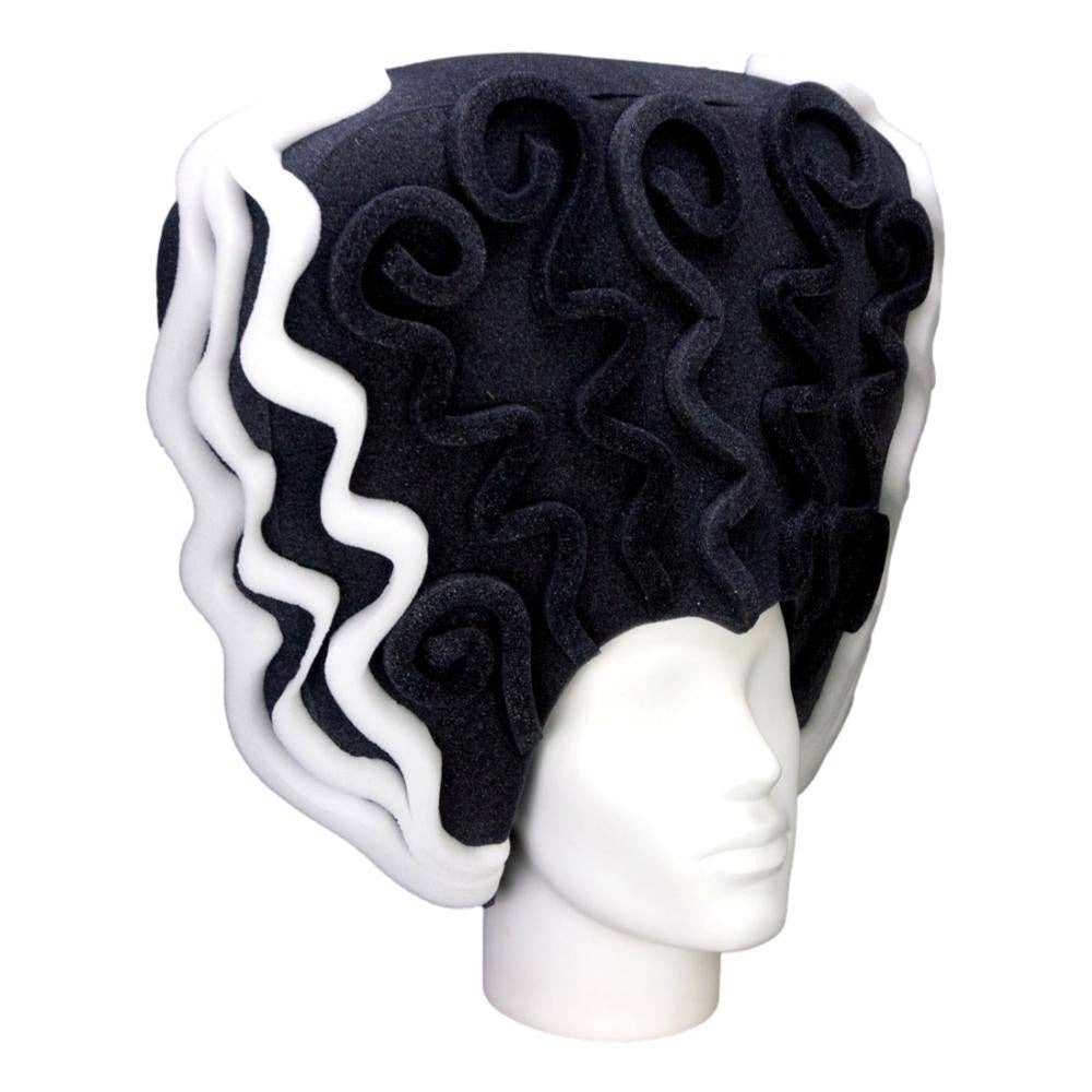Foam Party Hats – wholesale Party hat/crown – Bride of Frankenstein Wig1